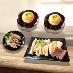 SET 1 = ข้าวมัน 2 + ไก่สับ 1 + ตับสับ 1