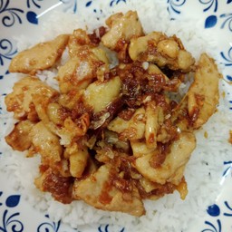 H.ไก่ทอดกระเทียม