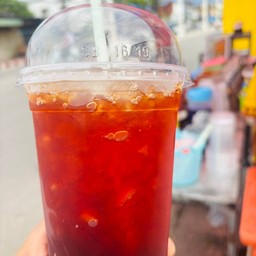 น้ำชาดำแก้วถัง