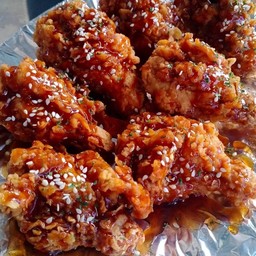 ไก่ทอดซอสเกาหลี
