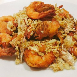 กุ้งทอดกระเทียม