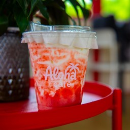 นมสดสตอเบอร์รี่