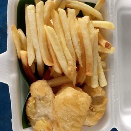 เฟรนฟราย+นักเก็ตทอด