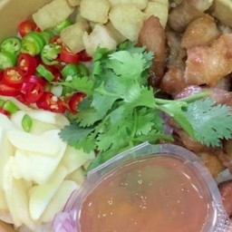 ข้าวหมูขย่ำ