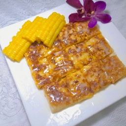 โรตีไข่+ข้าวโพด+ชีส