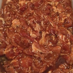 หมูหมักพริกไทยดำ