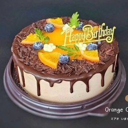 Orange Choco  (แถมป้าย HBD)