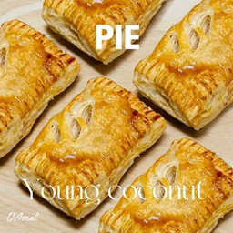 Young coconut pie l พายมะพร้าวอ่อน