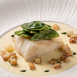 (M05) Seared Snow Fish with Mirin Beurre Blanc