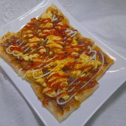 โรตีกรอบ+พริกเผาไก่หยอง