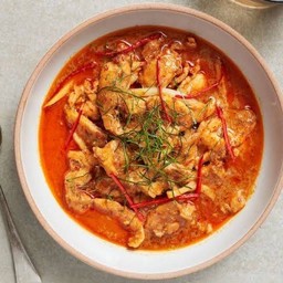 พะแนงหมู (กับข้าว)