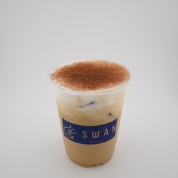 กาแฟ นม โฟมนม