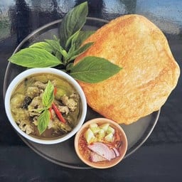 โรตีเขียวหวานเนื้อ