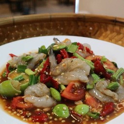 ตำสะตอกุ้งดิบ