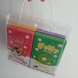 เซ็ตของฝาก เยลลี่4กล่องพร้อมถุงใส