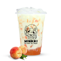 นมสดพีช