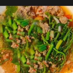 วุ้นเส้นหมูสับ