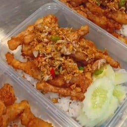 ร้านหมูทอดเทียม