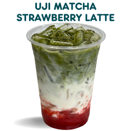 อูจิมัทฉะสตรอเบอร์รี่ลาเต้