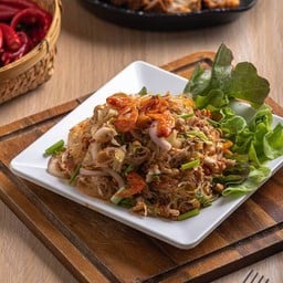 ยำวุ้นเส้นโบราณ/Traditional Spicy Glass Noodle Salad//传统泰式粉丝沙拉