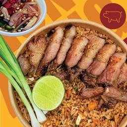 ข้าวผัดหมูปิ้งช้งเช้ง