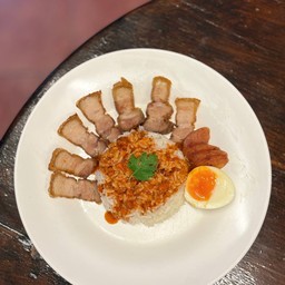 ข้าวหมูกรอบพิเศษ