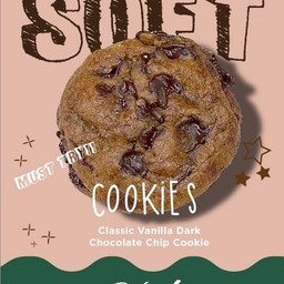 คุกกี้คลาสสิค วนิลา ดาร์กช็อกโกแลตชิพ 70%