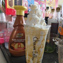 นมสดคาราเมลปั่น