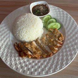 ูข้าวหมูทอด