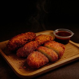 ไก่ไม่มีกระดูก 3 ชิ้น