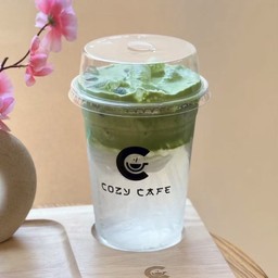 มัทฉะวิปโฟม น้ำช่อ มะพร้าว