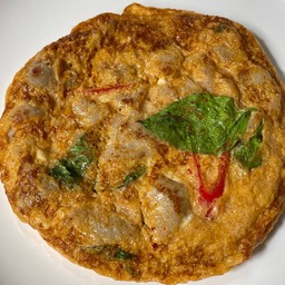 ข้าวไข่เจียวห่อหมกหมูนุ่ม