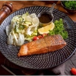 สเต็กแซลมอน เทอริยากิ