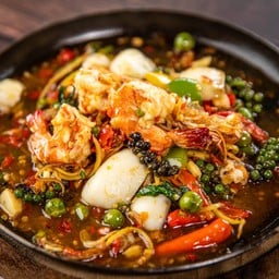 ร้านตามสั่ง ดาวทะเลซีฟู๊ด ริมปากห้วยวังนอง
