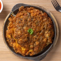 ออส่วนกรอบ/Crispy Oyster Omelette/香脆蚝煎