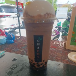 โกโก้ปั่นไข่มุก+ครีมชีส