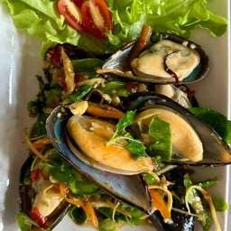 หอยแมลงภู่ผัดฉ่า