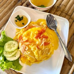 ข้าวไข่ข้นปูอัด