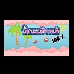 น้ำมะพร้าวแท้ 100%