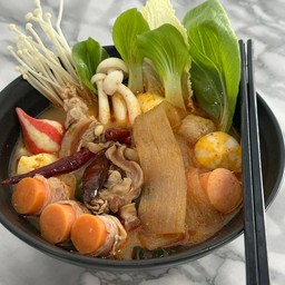 ซุปหม่าล่า+น้ำจิ้มสุกี้