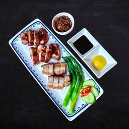 หมูแดง หมูกรอบ 200กรัม