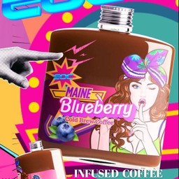 กาแฟโคลบรูว์สกัดเย็น Maine Blueberry (ขวด)