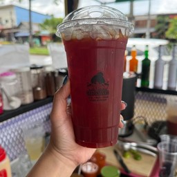 ชาดำมะนาว