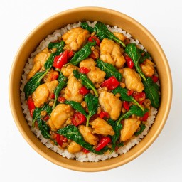 ข้าวกระเพราไก่