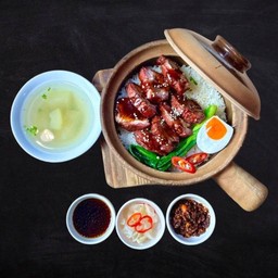 ข้าวอบหมูแดง