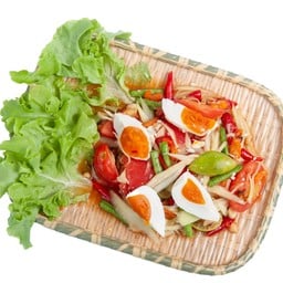 ตำไทยไข่เค็ม