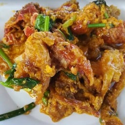 ปูนิ่มผัดผงกะหรี่