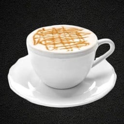 นมสดคาราเมลร้อน