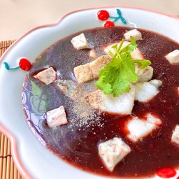 ข้าวต้มปลากะพงไรซ์เบอร์รี่