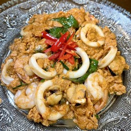 ห่อหมกทะเลไข่ข้น ( เป็นกับ )